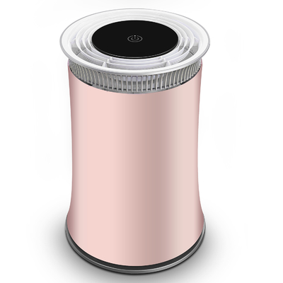 โฮมออฟฟิศ เครื่องฟอกอากาศแบบพกพา Anion UV filter 3 ความเร็วพัดลม OEM