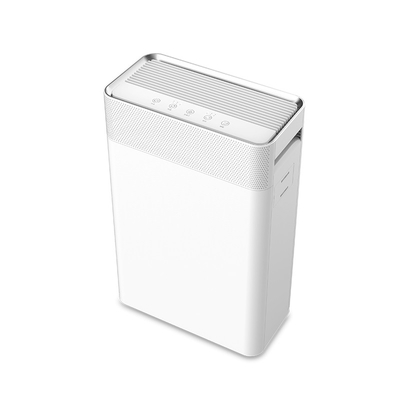 CADR 210m3/H แผ่นกรอง HEPA เครื่องฟอกอากาศ 45W Touch Control เครื่องฟอกอากาศสำหรับบ้าน