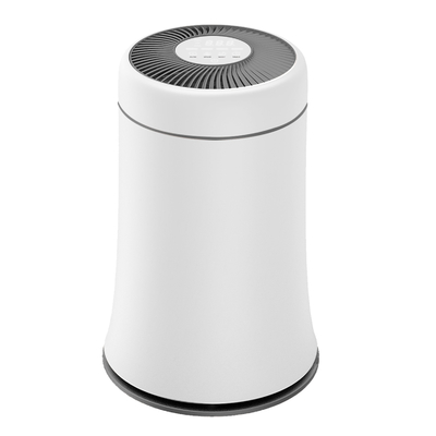 เซ็นเซอร์ PM2.5 เครื่องฟอกอากาศแบบพกพาเสียงรบกวนต่ำ 24W เครื่องฟอกอากาศอัจฉริยะ