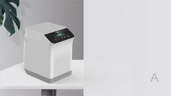 หน้าแรก PM2.5 เครื่องฟอกอากาศแบบท่อ Hepa และตัวกรองคาร์บอนเครื่องฟอกอากาศพร้อมจอแสดงผลดิจิตอล