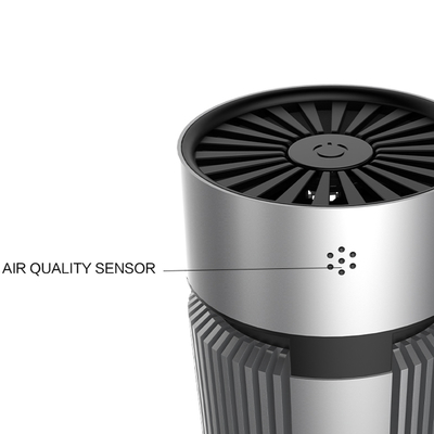 USB Purify รถสมาร์ทรถ Purifier Hepa เปิดใช้งานตัวกรองคาร์บอน