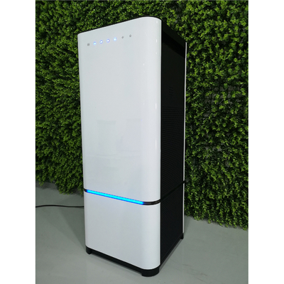 เครื่องฟอกอากาศแบบตั้งพื้น 35W สำหรับสำนักงานพร้อม H13 True HEPA Filter Air Quality Monitor