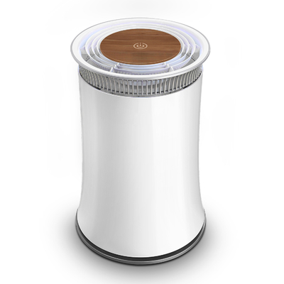 โฮมออฟฟิศ เครื่องฟอกอากาศแบบพกพา Anion UV filter 3 ความเร็วพัดลม OEM