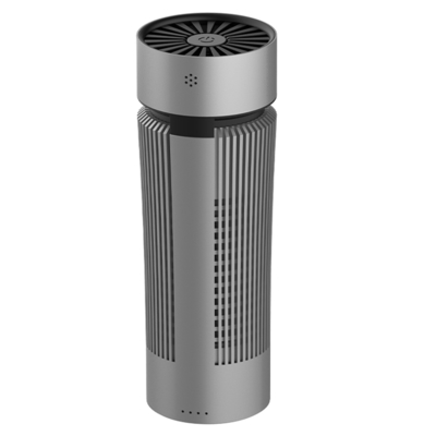 UV HEPA Filter รถ เครื่องฟอกอากาศ แบบพกพาขนาดเล็กทำลายอนุภาค 99.97%
