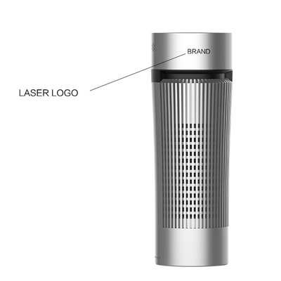 3 ขั้นตอน H13 True HEPA เครื่องฟอกอากาศสำหรับควันสัตว์เลี้ยง Dander UVC LED USB Powered
