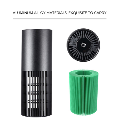 H13 True HEPA Filter เครื่องฟอกอากาศตั้งโต๊ะ แคโทดเย็นแสงอัลตราไวโอเลต